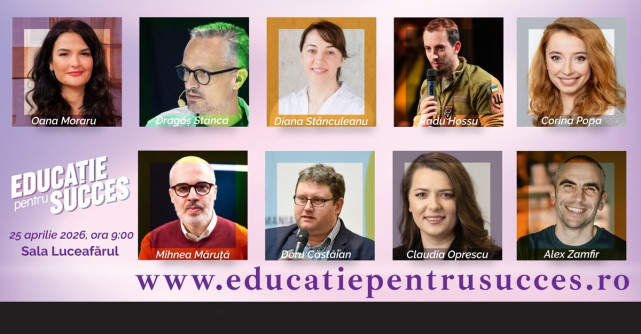 Educație pentru succes – Ce e dincolo de viitor? o conferință pentru părinți și cei interesați de educație