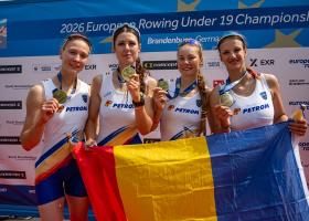 Ce PERFORMANȚĂ! 6 medalii pentru România la Campionatele Europene de Canotaj