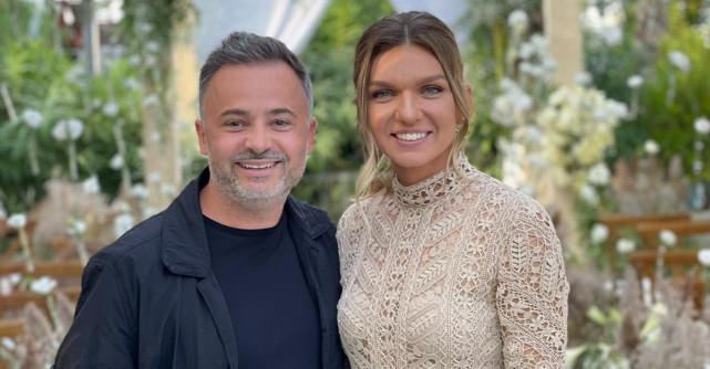 Decor de poveste pentru cununia civilă a  Simonei Halep. Vezi aici mai multe imagini