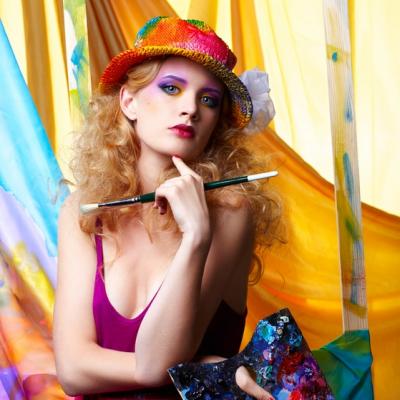 Foto: Vezi aici cum arata tabloul pictat cu sangele lui Amy Winehouse