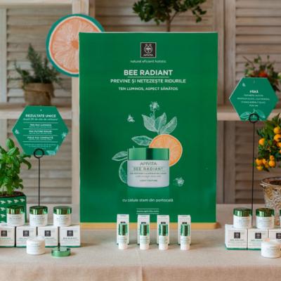 Apivita lanseaza o noua gama pentru ingrijirea tenului - Bee Radiant