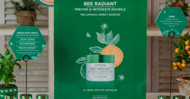 Apivita lanseaza o noua gama pentru ingrijirea tenului - Bee Radiant