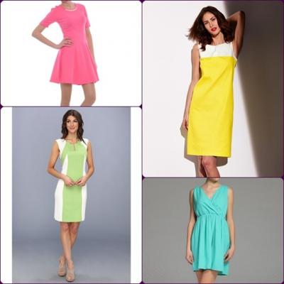 Shopping: Rochii colorate pentru zile insorite de primavara