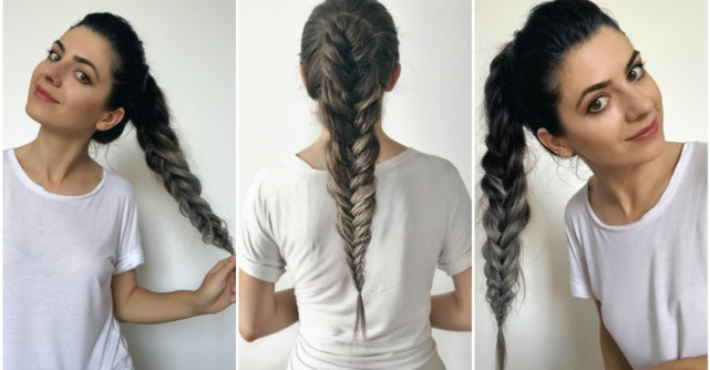 Cea mai simpla si mai draguta impletitura pentru vara