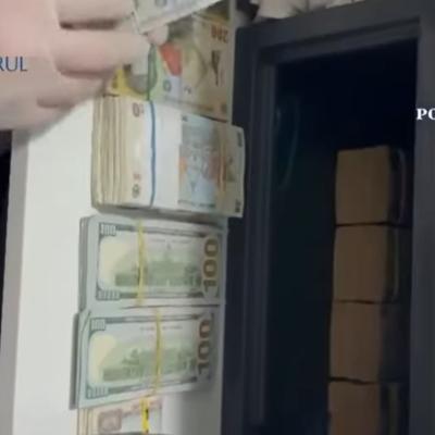 VIDEO: Percheziții la Horațiu Potra. Anchetatorii au găsit un seif ascuns în podea cu 900.000 de euro