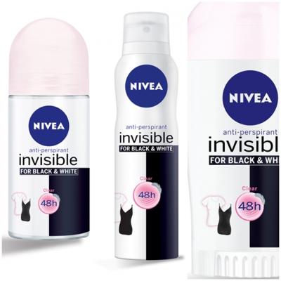 Urmeaza trendul tinutelor in contraste doar cu NIVEA Deo Invisible for Black&White!