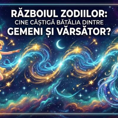 Războiul zodiilor: Cine câștigă bătălia dintre Gemeni și Vărsător?