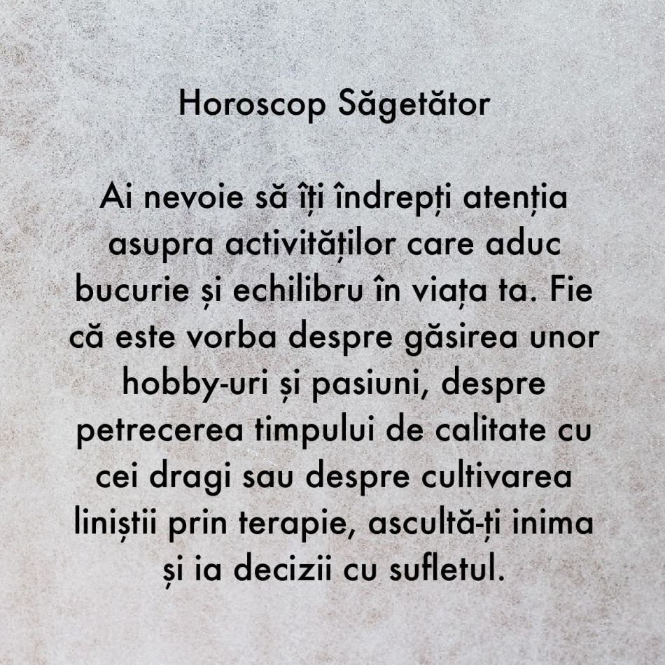 De ce are nevoie fiecare semn zodiacal în săptămâna 20-26 noiembrie