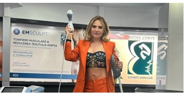 EMSCULPT NEO, aparatul folosit de Jennifer Lopez, a fost testat de Adina Buzatu în premieră în România 