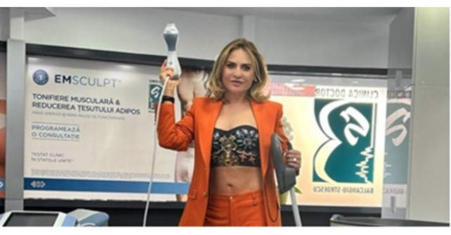 EMSCULPT NEO, aparatul folosit de Jennifer Lopez, a fost testat de Adina Buzatu în premieră în România 