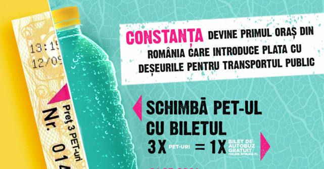 Constanța devine primul oraş din România care introduce plata cu deşeurile pentru transportul public