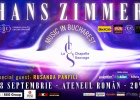 Violonista Rusanda Panfili şi Orchestra La Chapelle Sauvage vor fermeca Bucureștiul cu muzica lui Hans Zimmer pe 28 septembrie