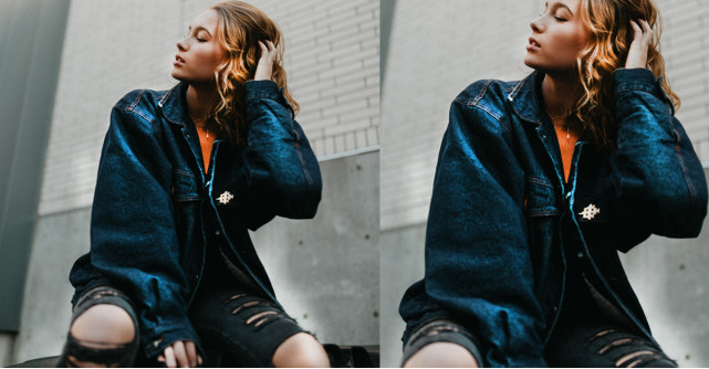 Geaca de blugi lungă este piesă cheie în ținutele anului