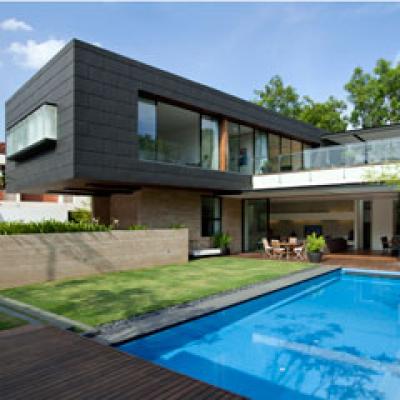 Casa contemporana din Singapore