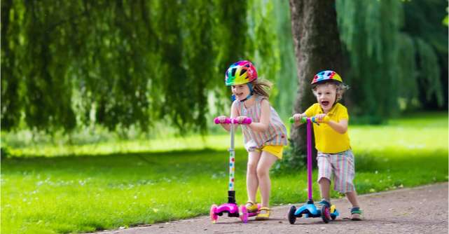 6 echipamente sportive pentru copilul tău, pe care le poate folosi în aer liber 