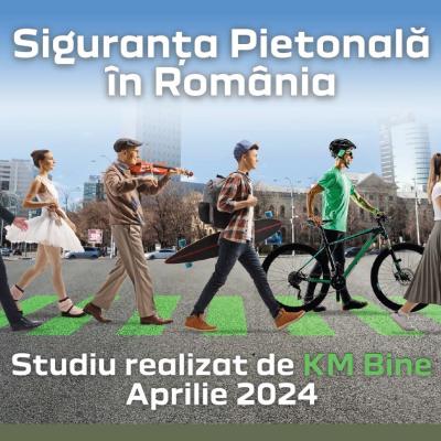 Studiul KilometrulBine despre siguranța rutieră pietonală în România