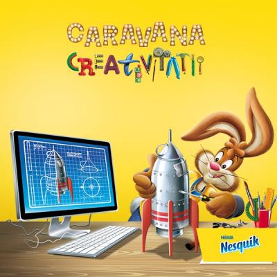 NESQUIK te invita la Caravana Creativitatii