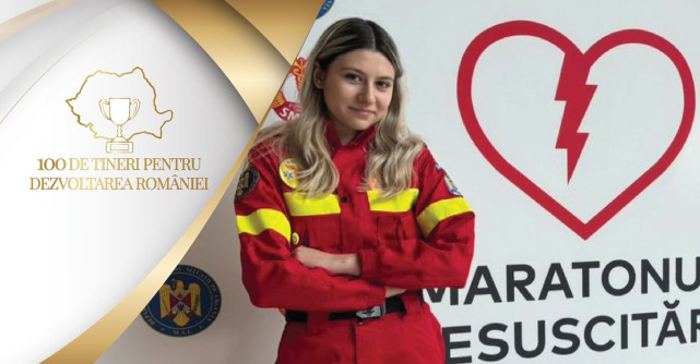 Bianca-Maria Oană, cel mai tânăr paramedic din România:  Eleva care face gărzi la SMURD
