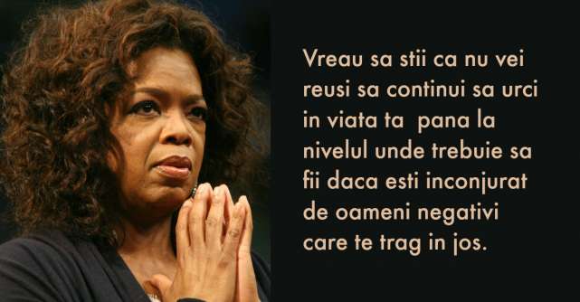 Oprah Winfrey: A trebuit sa fac o curatenie in viata mea