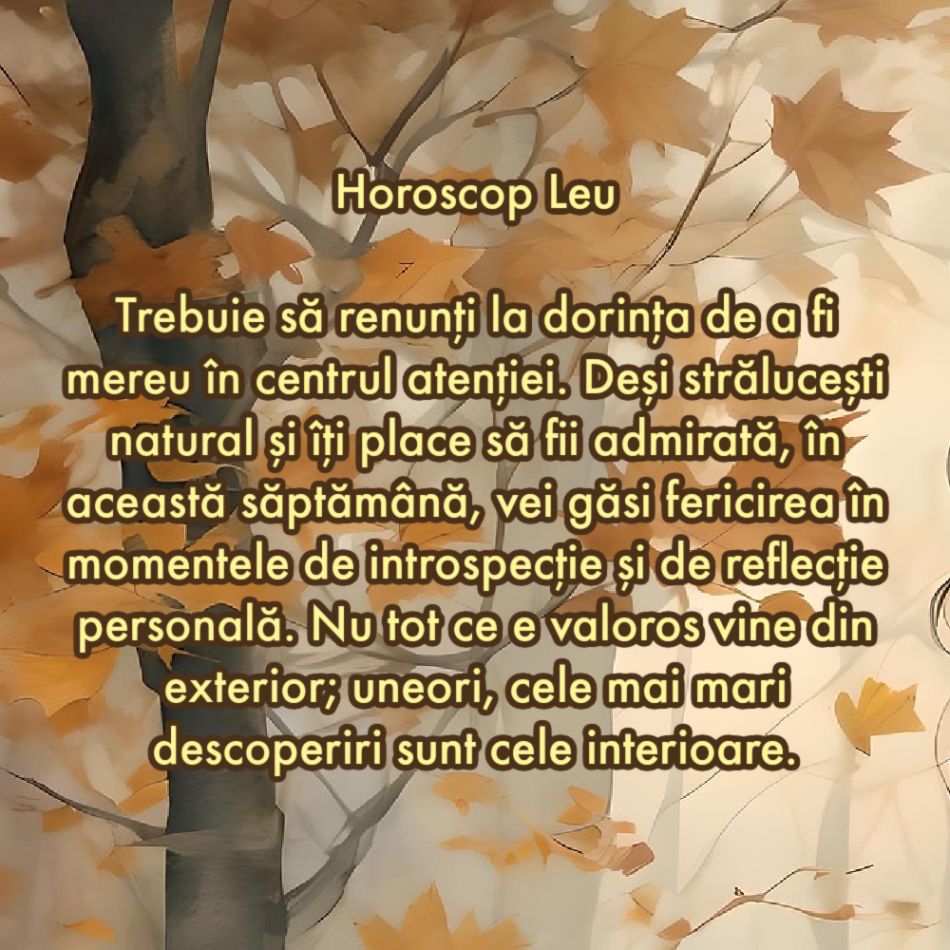 La ce trebuie să renunți în săptămâna 16-22 septembrie ca să atragi fericirea în viața ta