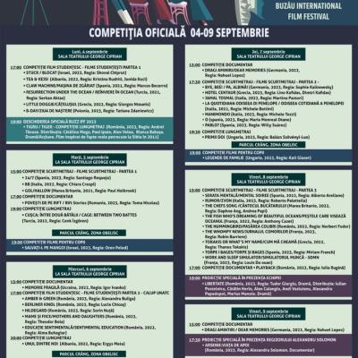 Competiția BUZZ IFF din cadrul Buzău International Arts Festival a început