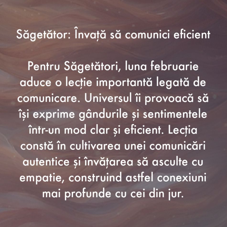 Ce te învață Universul în luna Februarie 2024 în funcție de zodia în care te-ai născut