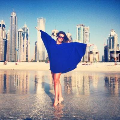 Olivia Paunescu, vacanta de vis in Dubai
