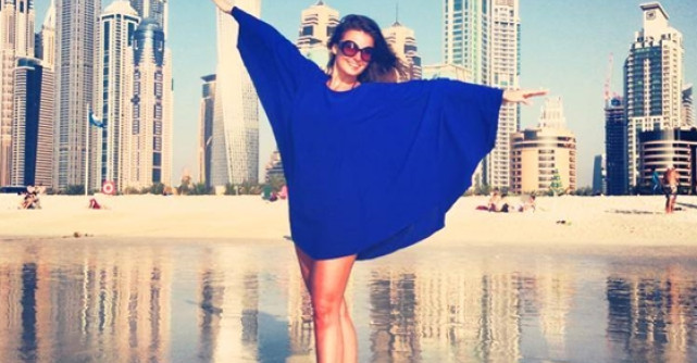 Olivia Paunescu, vacanta de vis in Dubai
