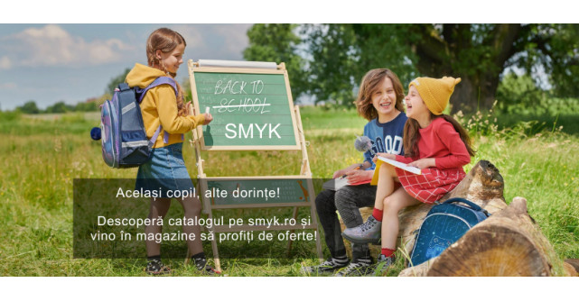 SMYK All for Kids dă startul pregătirilor pentru școală 