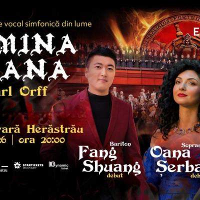 CARMINA BURANA – cu tenorul Ştefan von Korch în linia solistică - în premieră în aer liber în Bucureşti, pe 17 iulie 2026
