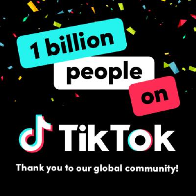 Peste 1 miliard de oameni folosesc TikTok