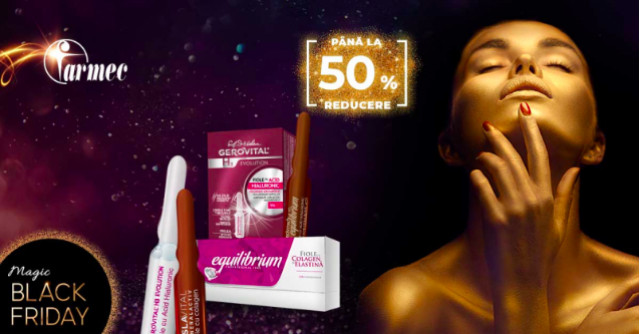 Farmec pregătește cele mai mari reduceri din an, de Magic Black Friday