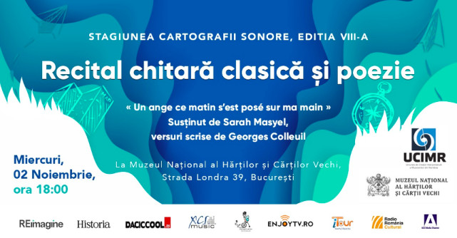Cartografii Sonore – ediția a 8-a începe pe 2 noiembrie la Muzeul Național al Hărților și Cărții Vechi