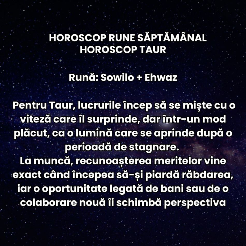 Horoscop Rune săptămâna 20-26 aprilie 2026: Nu mai acceptăm compromisuri ieftine. Ambiția și încăpățânarea colectivă cresc 