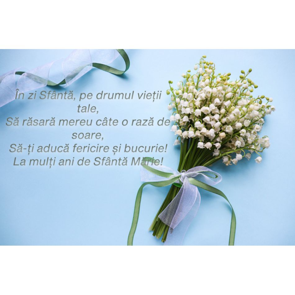      Felicitări de Sfânta Maria