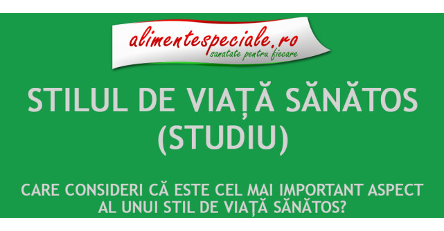 AlimenteSpeciale.ro: Un studiu realizat de AlimenteSpeciale.ro dezvăluie  ce înțeleg românii printr-un stil de viață sănătos