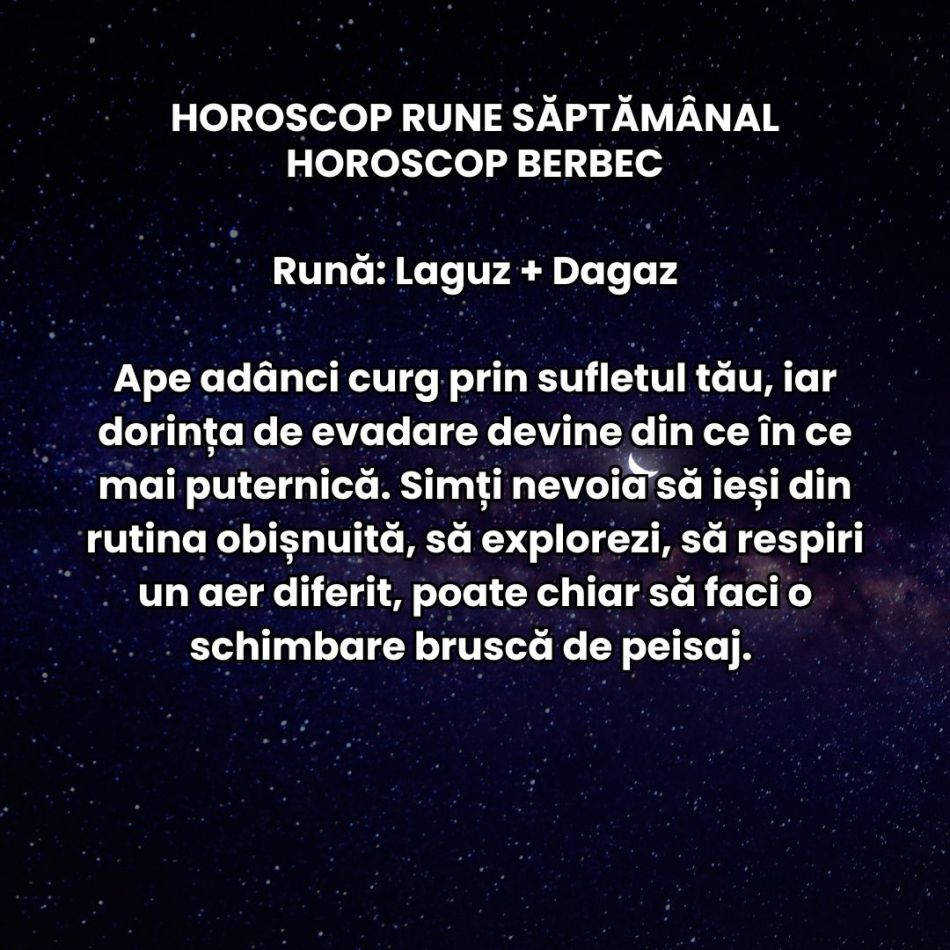 Horoscop Rune săptămâna 31 martie – 6 aprilie 2025: Realitatea și visul dansează pe marginea prăpastiei! Cădem sau nu?