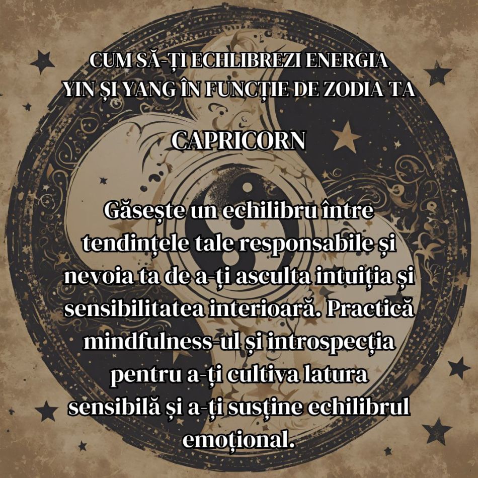 Armonia Universului: Cum să îți găsești echilibrul Yin și Yang în funcție de zodia ta