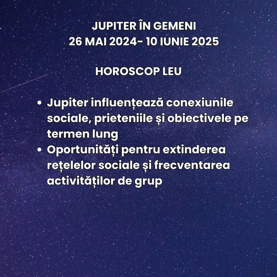  Jupiter, Marele Benefic, se mută în Gemeni. Cum îți schimbă norocul?