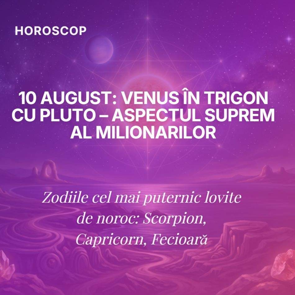 CODUL BANILOR ÎN 2026: Zilele de AUR (Aspectele Milionarilor) din această vară când Universul împarte averile! Ești pe listă?