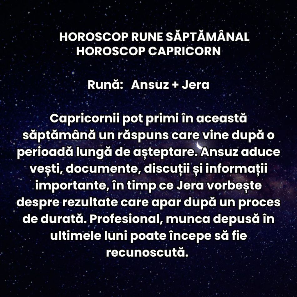 Horoscop Rune săptămâna 19-25 octombrie 2026: Trecutul bate la ușă insistent! Zodiile se pot confrunta cu cele mai mari temeri