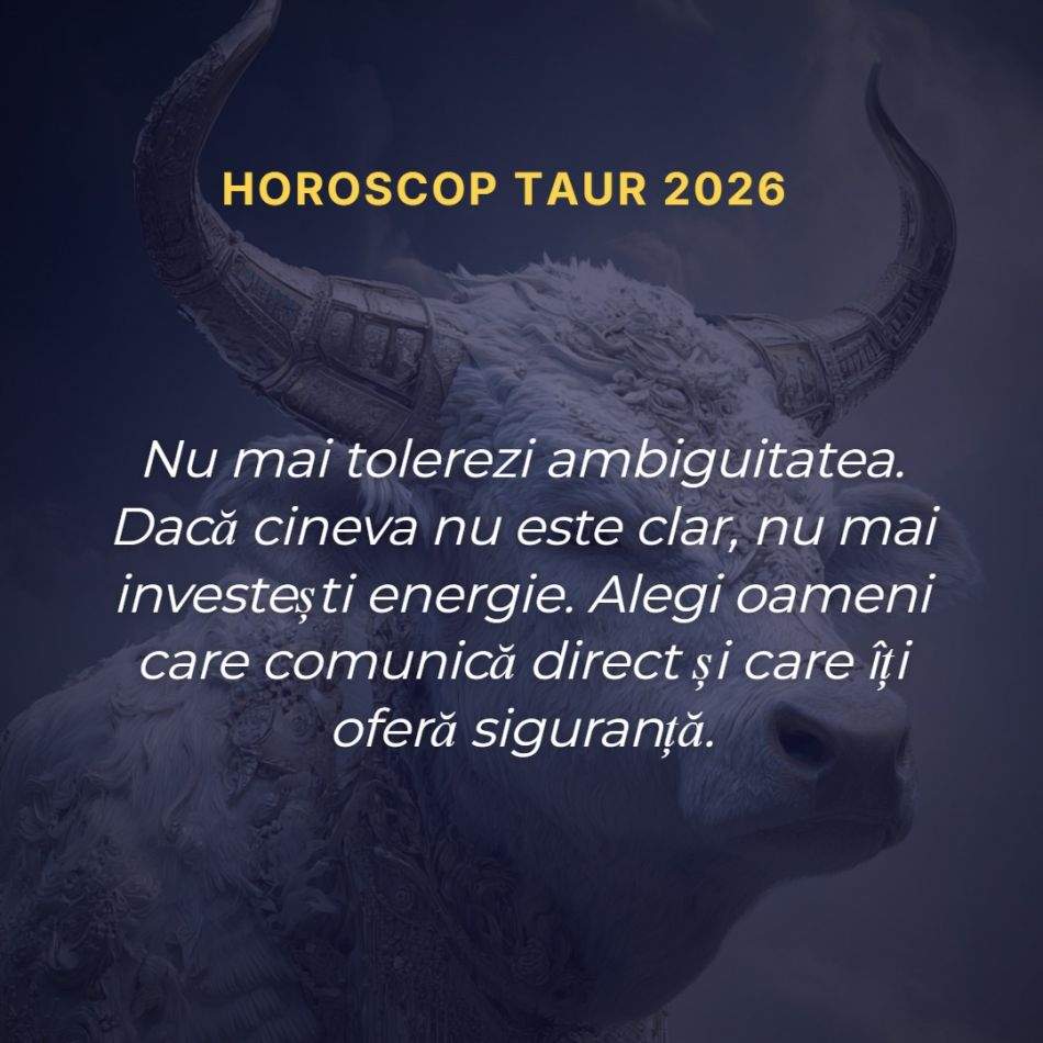 Zodia Taur: 7 semne divine că viața ta se va schimba în 2026