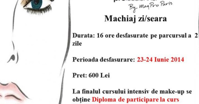 Cursurile de make-up intensiv - Maqpro