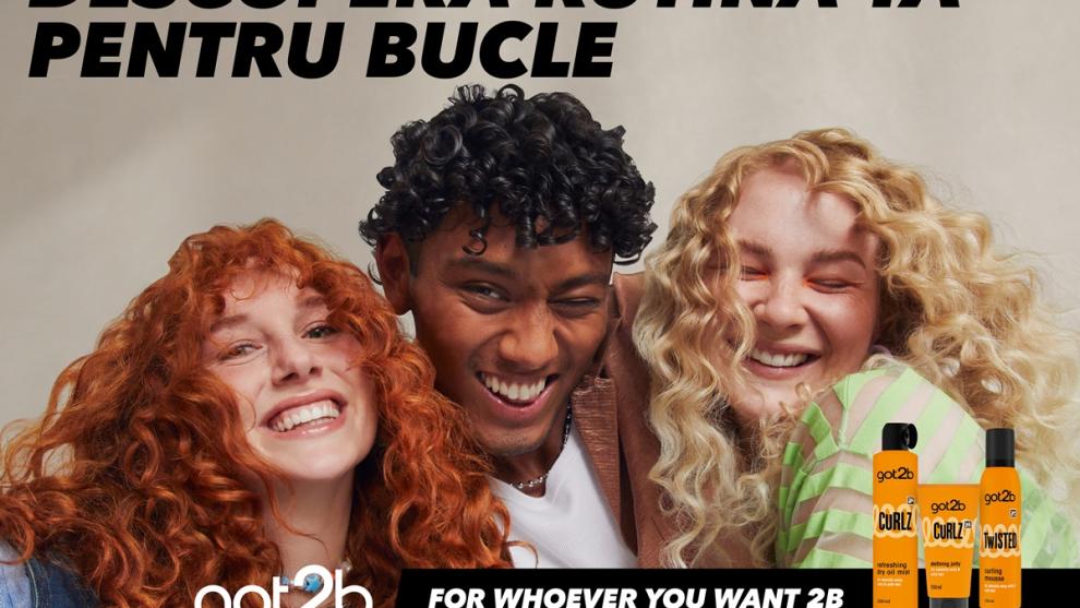 Noua gamă got2b Curlz pentru definirea părului creț