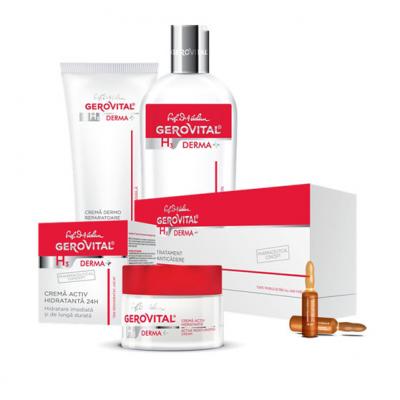 Ingrijire la superlativ cu noua linie dermatocosmetica Gerovital H3 DERMA+ 