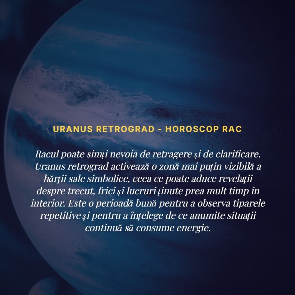 Uranus retrograd în Gemeni până în 2027 : ideile se schimbă, adevărul iese la suprafață și nimic nu mai poate rămâne ca înainte