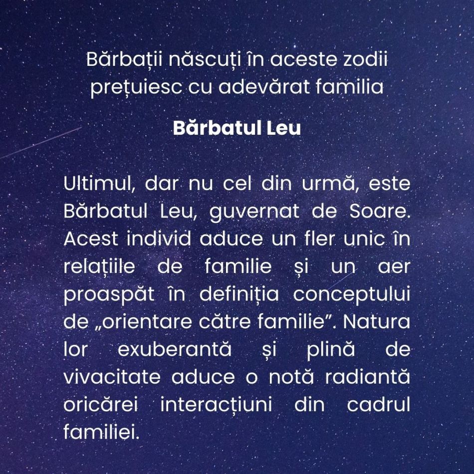 Bărbații născuți în aceste zodii prețuiesc cu adevărat familia