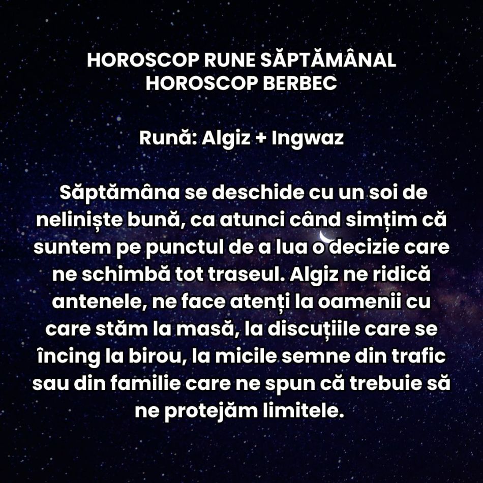 Horoscop Rune săptămâna 2-8 februarie 2026: Trăim mai intens și haotic, primim vești dramatice, iubim cu patimă. Totul în 7 zile