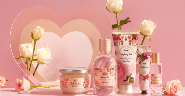 SABON - EDIȚIE LIMITATĂ White Rose: Trăiește iubirea!