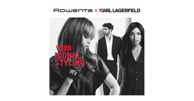 KARL LAGERFELD si Rowenta lanseaza in Romania o linie in editie limitata de produse pentru ingrijirea parului 